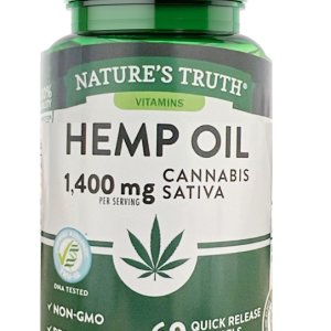Hemp Oil 1400 mg - 60 Softgels